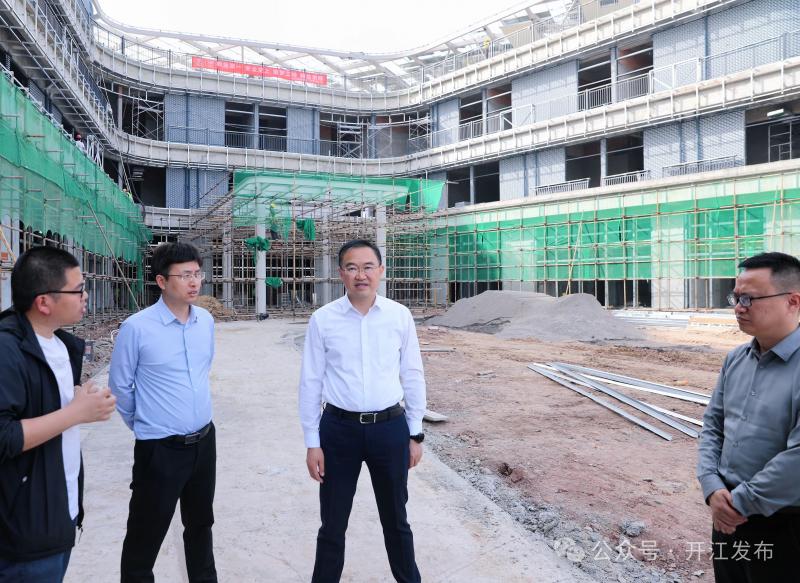 龐佑成調(diào)研督導農(nóng)業(yè)重點項目建設